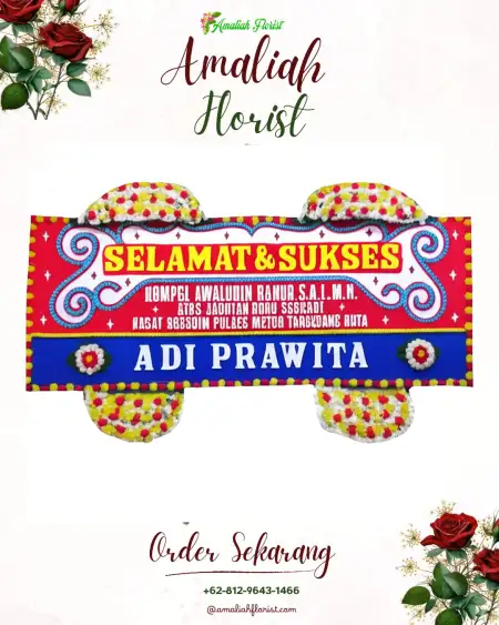 Papan Bunga Ucapan Selamat Sekip Jaya
